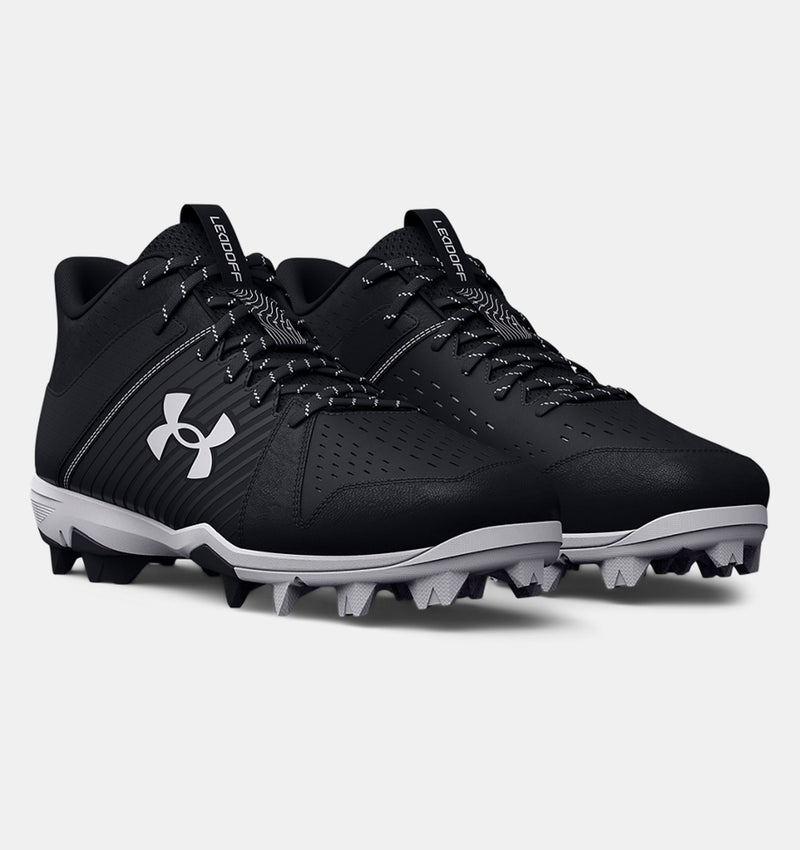 Load image into Gallery viewer, Men's UA Leadoff Mid RM Baseball Cleats
