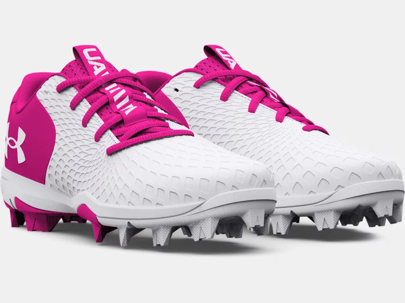 Load image into Gallery viewer, Girls' UA Glyde 2 RM Jr. Softball Cleats
