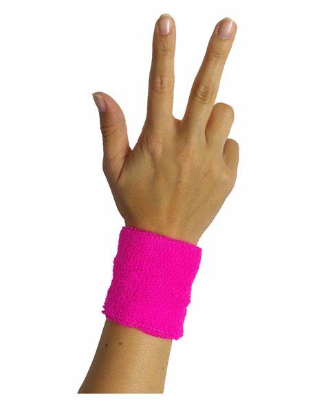 WRISTBANDS- Thick'(2 ply)
