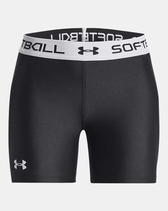 Load image into Gallery viewer, Girls' UA Utility Po Slider Shorts
