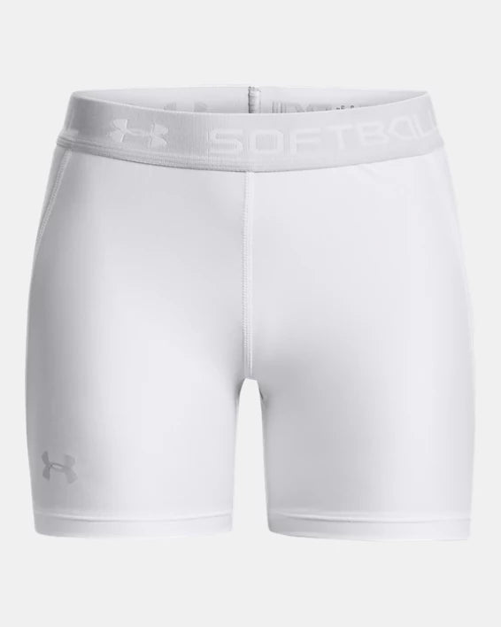 Load image into Gallery viewer, Girls' UA Utility Po Slider Shorts
