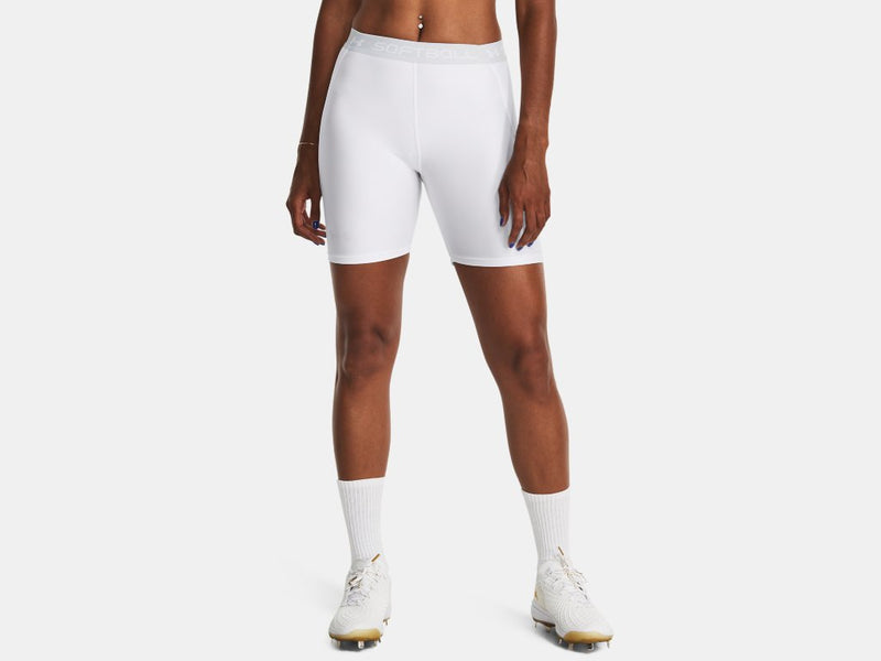 Load image into Gallery viewer, Women's UA Utility Po Slider Shorts
