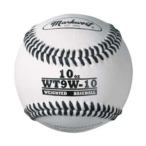 Load image into Gallery viewer, WEIGHTED WHITE LEATHER BASEBALL
