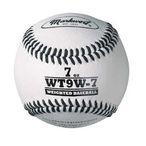 Load image into Gallery viewer, WEIGHTED WHITE LEATHER BASEBALL
