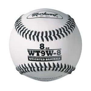Load image into Gallery viewer, WEIGHTED WHITE LEATHER BASEBALL
