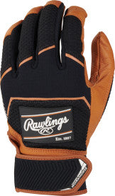RAWLINGS ADULT WORKHORSE PRO BASEBALL BATTING GLOVES