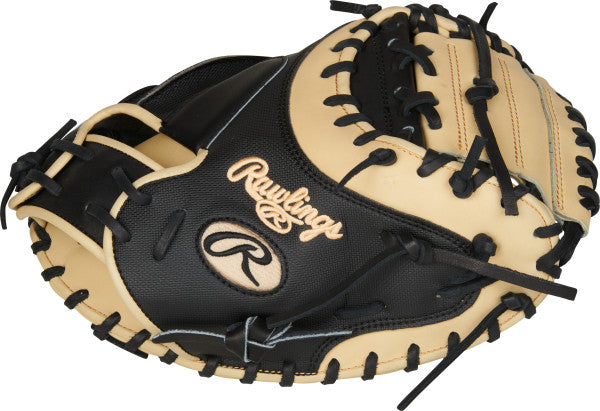 Load image into Gallery viewer, RAWLINGS "HEART OF THE HIDE" SERIES-CATCHERS MITT BASEBALL GLOVE Y. MOLINA GAMEDAY PATTERN 34" RHT
