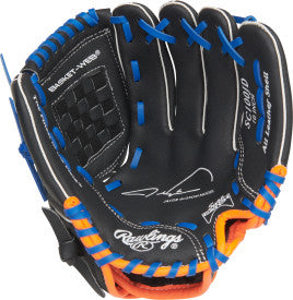 Load image into Gallery viewer, RAWLINGS "SURE CATCH" YOUTH SERIES BASEBALL GLOVE  J. DEGROM SIGNATURE 10" RHT
