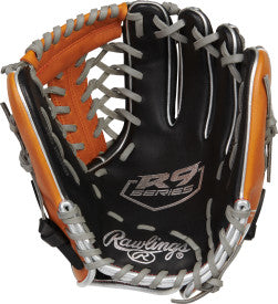 RAWLINGS "R9 BASEBALL" CONTOUR SERIES BASEBALL GLOVE 11 1/2" RHT