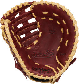 RAWLINGS "SANDLOT" SERIES-FIRST BASE MITT BASEBALL GLOVE 12 1/2" RHT