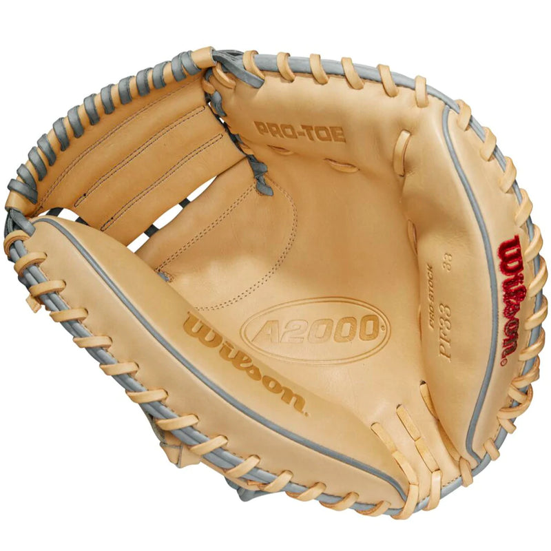 Load image into Gallery viewer, 2023 Wilson A2000 PF33SS 33" SuperSkin Catcher's Mitt
